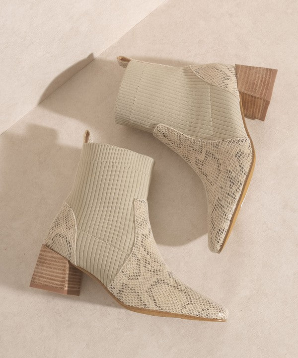 Boots - "OASIS SOCIETY"  Sock Booties