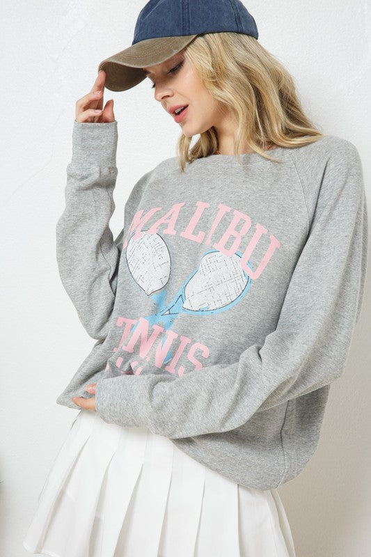 French Terry Graphic Sweatshirt