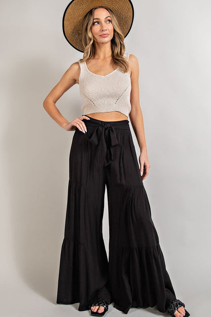 Pants - "EESOME" TIERED WIDE LEG