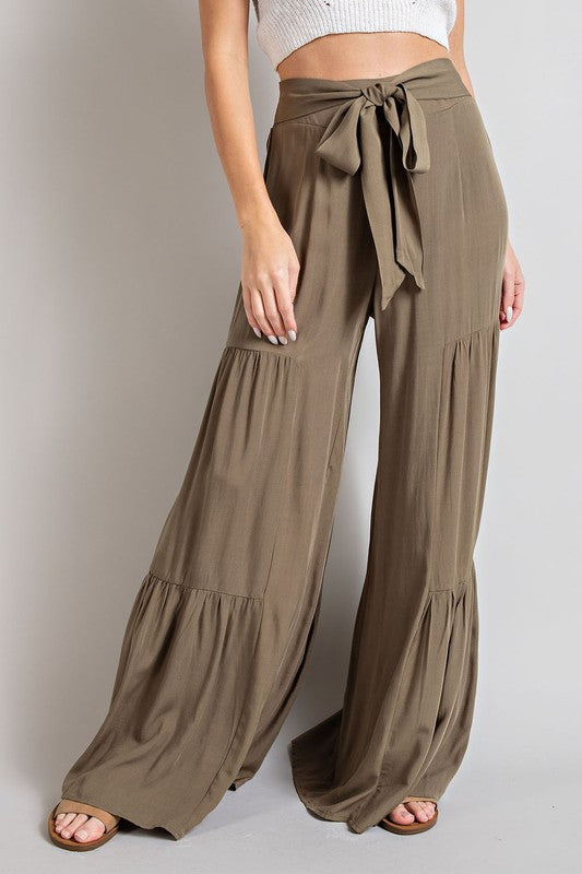 Pants - "EESOME" TIERED WIDE LEG