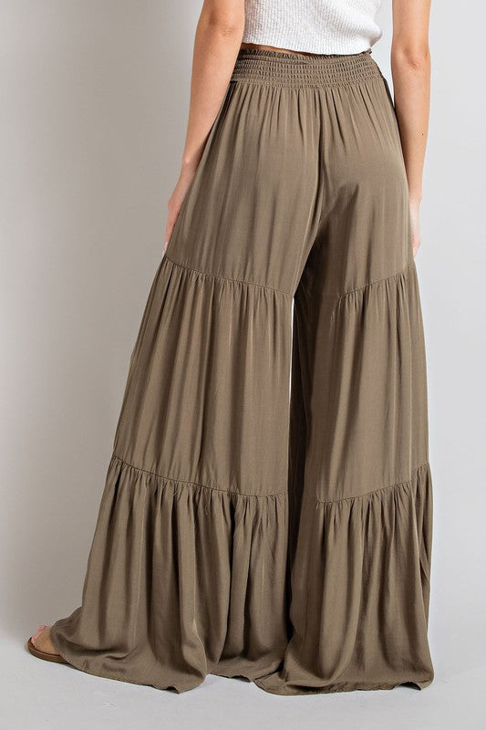 Pants - "EESOME" TIERED WIDE LEG