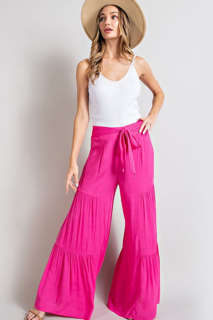 Pants - "EESOME" TIERED WIDE LEG