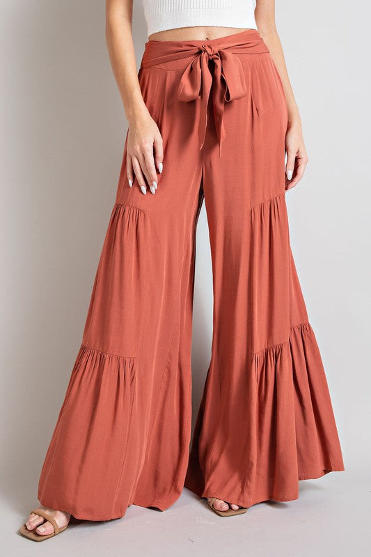 Pants - "EESOME" TIERED WIDE LEG