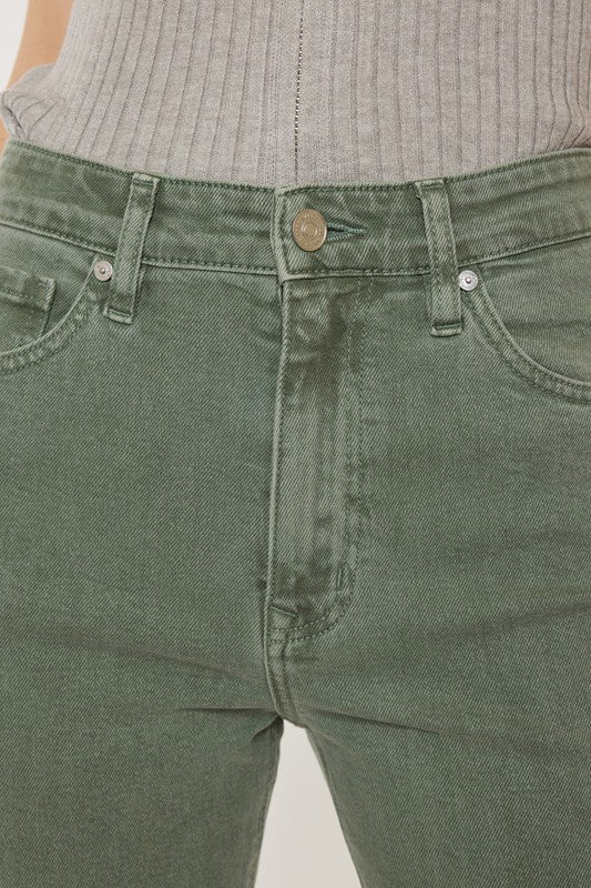 Jeans - "KanCan"  90's Olive Straight