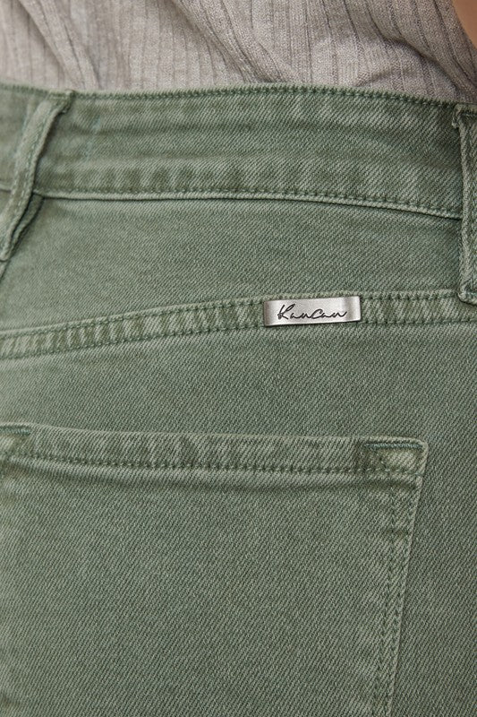 Jeans - "KanCan"  90's Olive Straight