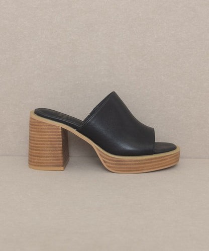 Heels - "OASIS SOCIETY" Platform Slide