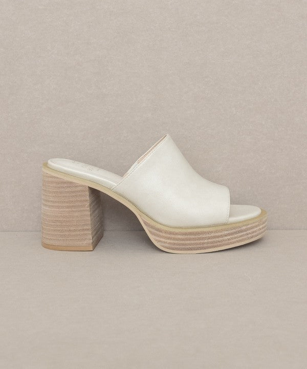 Heels - "OASIS SOCIETY" Platform Slide