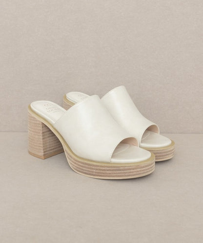 Heels - "OASIS SOCIETY" Platform Slide