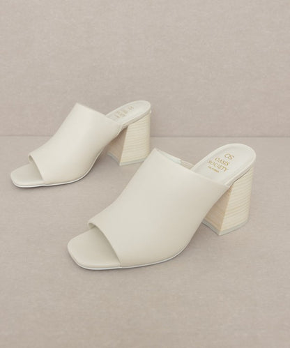 Heels - "OASIS SOCIETY" Block Slides