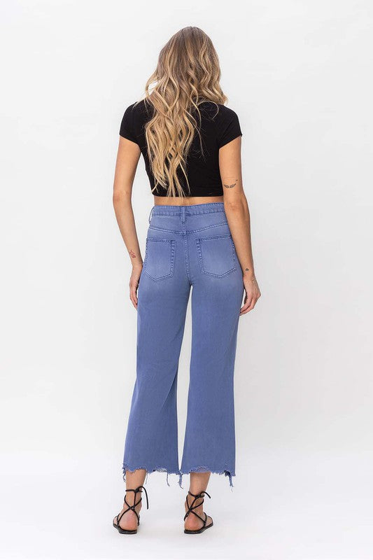 Vervet 90"s Vintage Crop Flare Jeans