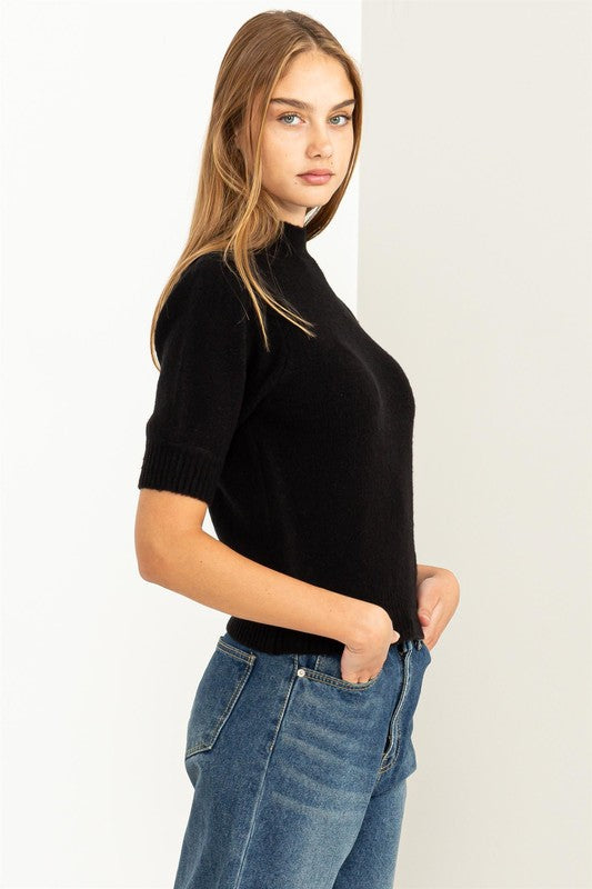 Top - "Hyfve" PUFF SLEEVE SWEATER