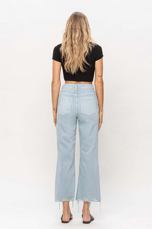 Vervet 90"s Vintage Crop Flare Jeans