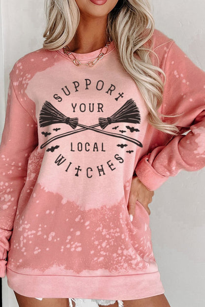 SUPPORT YOUR LOCAL WITCHES Sweatshirt