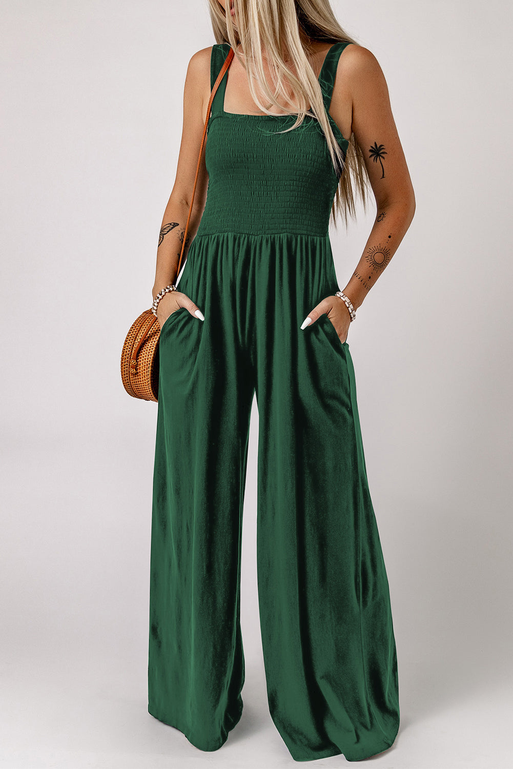 Jumper - Smocked Wide Leg