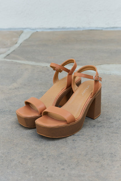 Heels - "Weeboo" Platform Heel Sandals