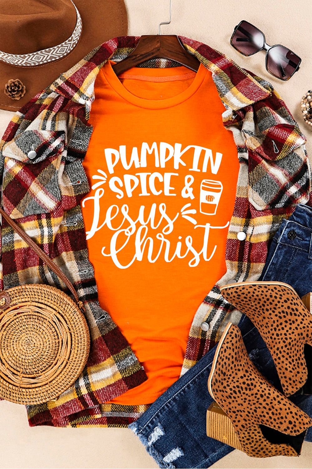 PUMPKIN SPICE JESUS CHRIST T-Shirt